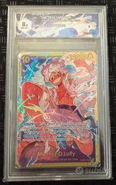 OP Monkey D. Luffy SEC OP05-119 GRAAD 8,5