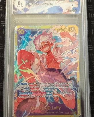 OP Monkey D. Luffy SEC OP05-119 GRAAD 8,5