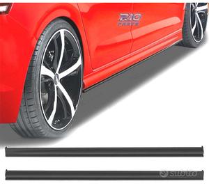 PROFILI LATERALI PER AUDI A6 C6 4F 04-08 LOOK RS6