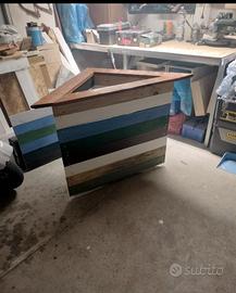 Fioriera angolare da giardino o balcone 