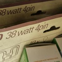 Lampada fluorescente 2D 38W 4 pin