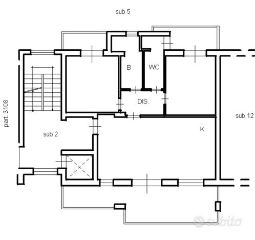 Appartamento con TERRAZZO, GARAGE E POSTO AUTO