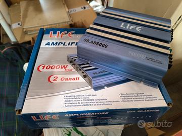 Amplificatore LIFE 90.AB6000 – 2 canali