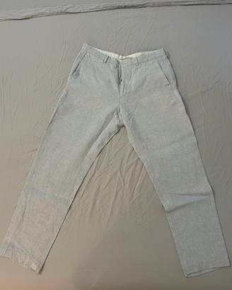 Pantaloni lino zara