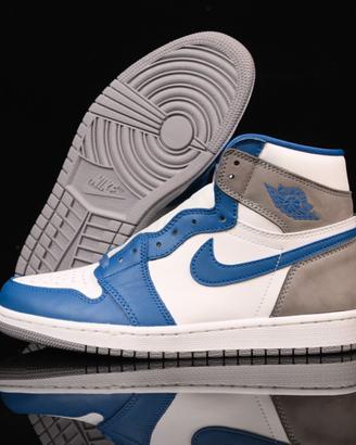 Scarpe da basket alte Air Jordan 1 "True Blue"43