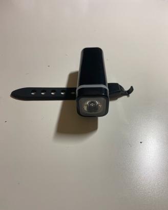 torcia led per bici ( segnalazione notturna)