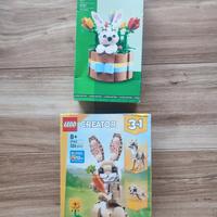 Set lego coniglietti 40587 + 31162 sigillati 