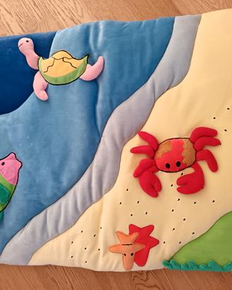 Tappetino imbottito per box bambini, come nuovo
