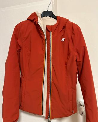 Giubbino donna double face K-Way originale