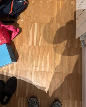Parquet massello ciliegio 12 mm imballato
