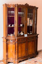 Cristalliera classica in legno