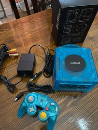 Nintendo Gamecube celeste e 84 giochi!