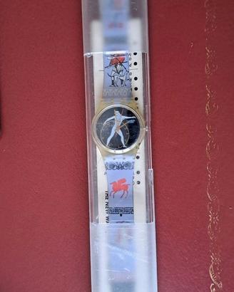 Swatch Discobolus Gk 141 Ag 1991 VINTAGE