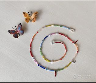 Collana Swarovski multicolor