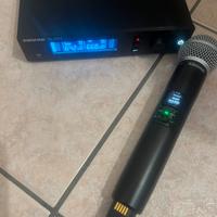 2 Microfoni Shure sldx4 in metallo