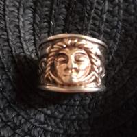 Anello in argento e oro firmato 