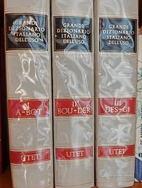 Grande Dizionario Italiano dell'Uso UTET 8 volumi