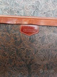 El Charro portadocumenti cuoio