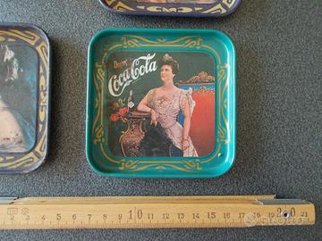 4 sottobicchieri Coca cola
