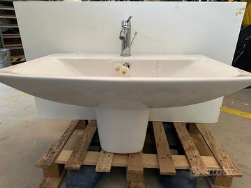 Lavandino ceramica bianco