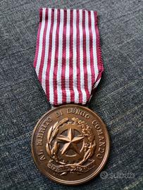Medaglia Italiana “Al Merito di Lungo Comando"