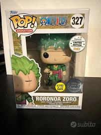Funko Pop One Piece Zoro 327 Glow Exclusive
