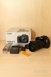 Canon EOS 80D 27k scatti + 18-135 IS USM