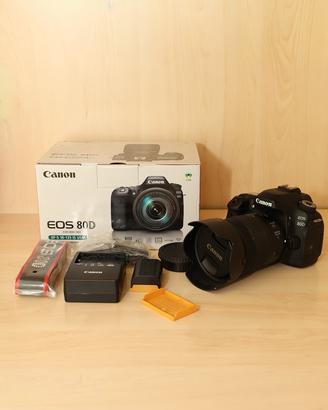 Canon EOS 80D 27k scatti + 18-135 IS USM