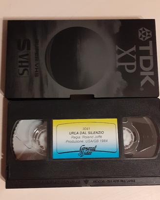 Urla dal silenzio vhs originale senza custodia
