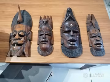 Maschere africane primi anni '90