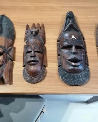 Maschere africane primi anni '90