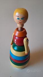Giocattolo in legno vintage