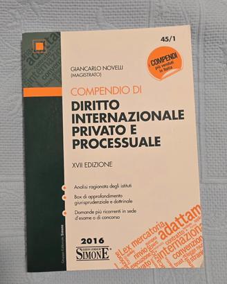 compendio diritto internazionale privato 