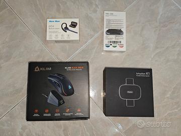 LOTTO ACCESSORI PER PC (TUTTO NUVO)