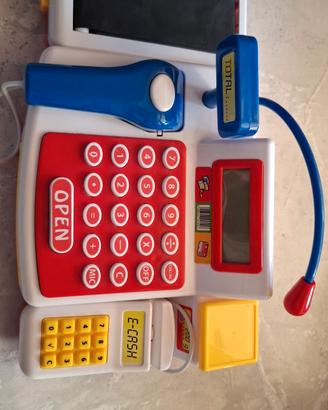 Cassa Supermarket gioco bambini 