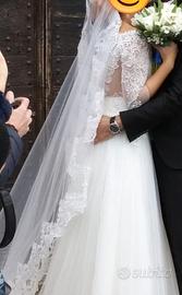 Abito da sposa taglia 40 usato