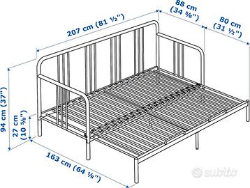 Struttura per divano/letto Fyresdal Ikea