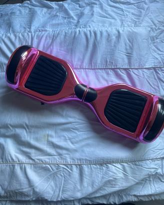 Hoverboard 6.5" rosa cromato,design moderno 