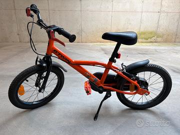 Bicicletta bambino 4-6 anni Btwin 500 Robot 16 pol