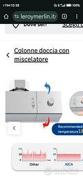 gruppo doccia termostarico