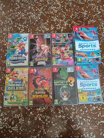 Lotto 7 Giochi Nintendo Switch 