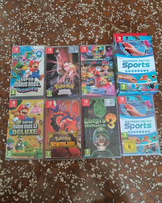 Lotto 7 Giochi Nintendo Switch 