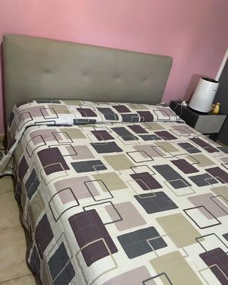 letto matrimoniale contenitore con materasso