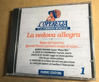 La vedova allegra CD  - L'Operetta 1 - Fabbri