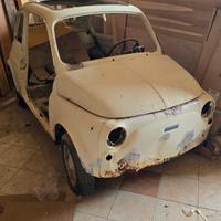 Fiat 500 d’epoca da restaurare + seconda 500 per r