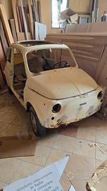Fiat 500 d’epoca da restaurare + seconda 500 per r