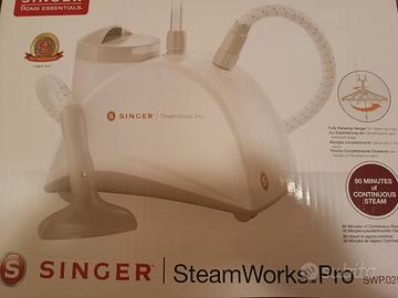 Stiratrice verticale Singer steam works pro "Nuova