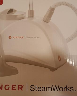 Stiratrice verticale Singer steam works pro "Nuova
