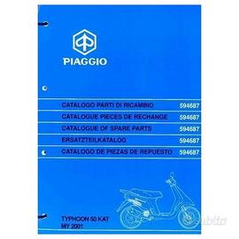 Catalogo ricambi Piaggio Typhoon 50 Kat