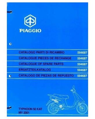 Catalogo ricambi Piaggio Typhoon 50 Kat